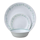 Corelle Winter Frost White Dinnerware Set  with lids (20-Piece, Service for 4)