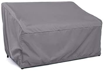 Y- STOP - Outdoor Patio Sofa Covers - Heavy Duty Material - Water and Weather Resistant - Patio Furniture Covers - Ripstop Tan