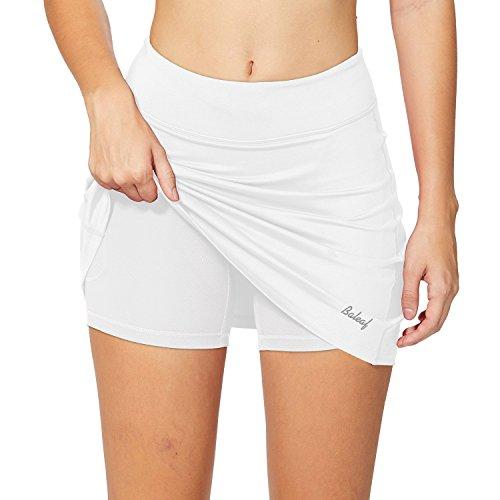 BALEAF Women's Active Athletic Skort Lightweight Skirt with Pockets for Running Tennis Golf Workout