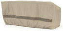 Y- STOP - Outdoor Patio Sofa Covers - Heavy Duty Material - Water and Weather Resistant - Patio Furniture Covers - Ripstop Tan