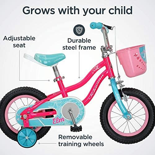 Schwinn Elm Girls Bike for Toddlers and Kids