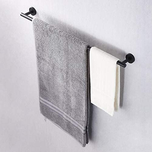 KES 18 Inches Towel Bar for Bathroom Kitchen Hand Towel Holder Dish Cloths Hanger SUS304 Stainless Steel RUSTPROOF Wall Mount No Drill Brushed Steel, A2000S45DG-2