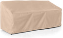 Y- STOP - Outdoor Patio Sofa Covers - Heavy Duty Material - Water and Weather Resistant - Patio Furniture Covers - Ripstop Tan