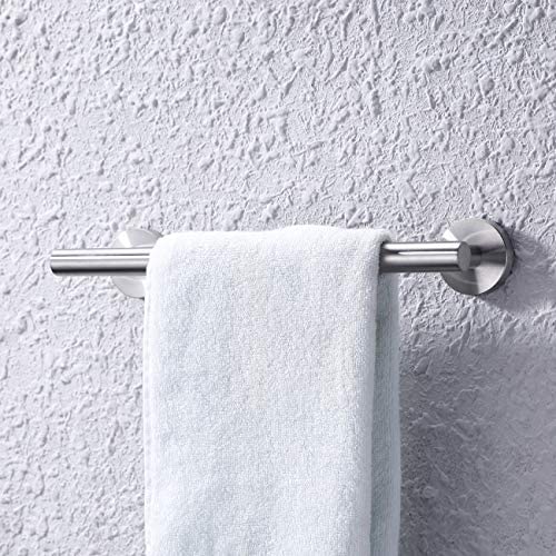 KES 18 Inches Towel Bar for Bathroom Kitchen Hand Towel Holder Dish Cloths Hanger SUS304 Stainless Steel RUSTPROOF Wall Mount No Drill Brushed Steel, A2000S45DG-2