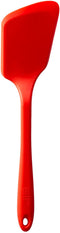 BelleGuppy Silicone Spatula Turner | Heat-Resistant up to 550°F | Nonstick Pancake Flipper, Egg Spatula, Kitchen Spatula | Mini - 11 IN, Black