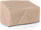 Y- STOP - Outdoor Patio Sofa Covers - Heavy Duty Material - Water and Weather Resistant - Patio Furniture Covers - Ripstop Tan