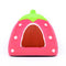 Spring Fever Small Big Animal Strawberry Guinea Pigs Rabbit Dog Cat Puppy Pet Fleece House Indoor Water Resistant Beds