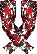 B-Driven Sports Pro-Fit Compersssion Arm Sleeves - 1-Pair, 30+ Designs, Adult/Youth Sizes, for Athletic and General Purpose Use.