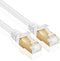 TNP Cat6 Ethernet Patch Cable (20 Inch) - Professional Gold Plated Snagless RJ45 Connector Computer Networking LAN Wire Cord Plug Premium Shielded Twisted Pair (Orange)