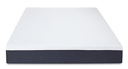 PrimaSleep Wave Gel Infused Memory Foam Mattress, 10'' H, Queen, Blue