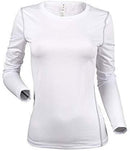 WANAYOU Women's Compression Shirt Dry Fit Long Sleeve Running Athletic T-Shirt Workout Tops