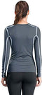 WANAYOU Women's Compression Shirt Dry Fit Long Sleeve Running Athletic T-Shirt Workout Tops