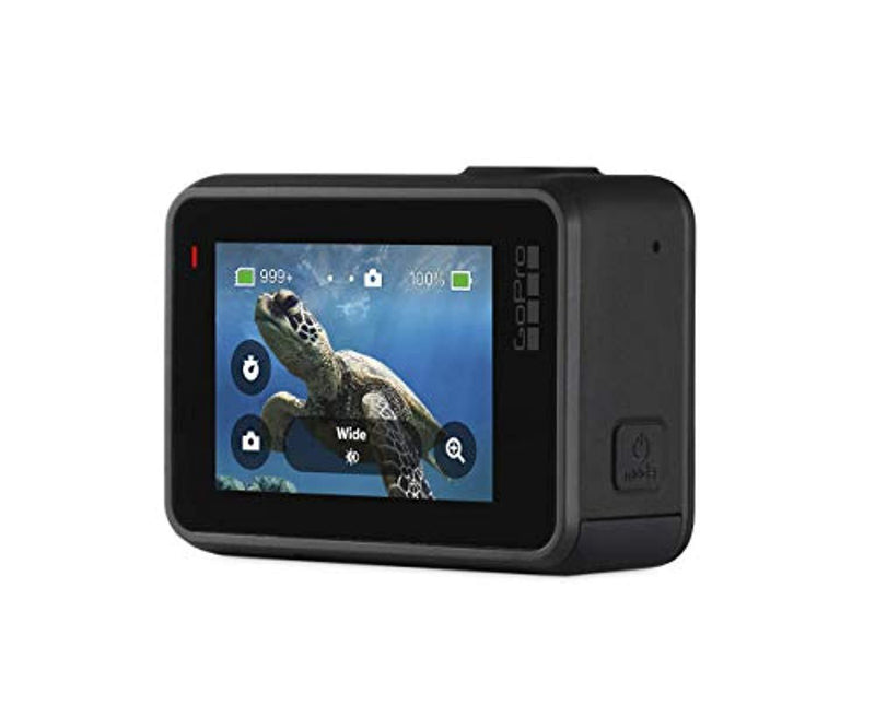 GoPro HERO7 Black — Waterproof Digital Action Camera with Touch Screen 4K HD Video 12MP Photos Live Streaming Stabilization