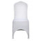 VEVOR White Polyester Spandex Banquet Dining Party Wedding Chair Covers (100 pc)