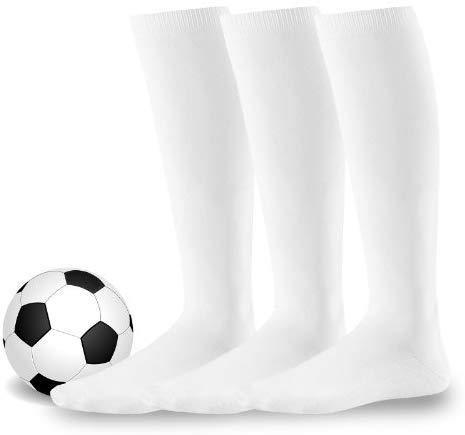 Soxnet Acrylic Unisex Soccer Sports Team Cushion Socks 3 Pack