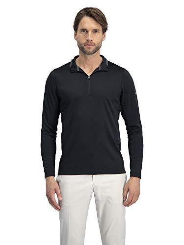 Golf Half Zip Pullover Men - Fleece Sweater Jacket - Mens Dry Fit Golf Shirts