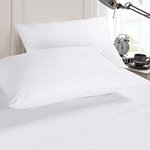 Balichun Premium Pillowcase 24 Pack - King White - 1800 Thread Count - Soft Brushed Microfiber Hypoallergenic - Wrinkle Resistant - Tailoring Iron - Bulk Pillowcases Set of 24