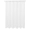 N&Y HOME Caregiver Attendant 36 inches Height Weighted Fabric Shower Curtain Machine Washable,Water Repellent Bathroom Curtains with Grommets, White, 48x36 inch