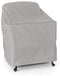 Y- STOP - Outdoor Chair Cover - Fits 34 Inch Width, 40 Inch Depth and 40 Inch Height - Ultima Ripstop - 600D Fade Resistant Poly - Breathable Covered Ventilation -7 Year Warranty - Ripstop Grey