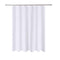 N&Y HOME Extra Long Shower Curtain Liner Fabric 72 x 96 inches, Hotel Quality, Washable, Water Repellent, White Spa Bathroom Curtains with Grommets, 72x96