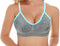 AKAMC 3 Pack Women's Medium Support Cross Back Wirefree Removable Cups Yoga Sport Bra