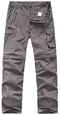 Mens Hiking Pants Adventure Quick Dry Convertible Lightweight Zip Off Fishing Travel Mountain Trousers