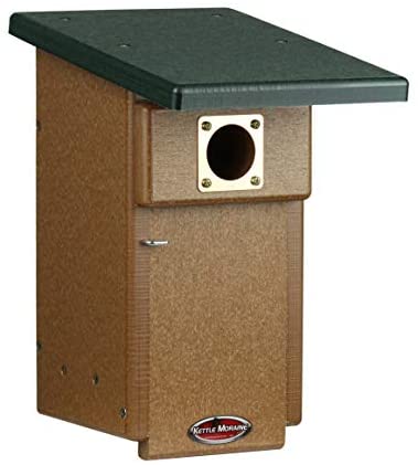 Kettle Moraine Recycled Eastern Bluebird House Nesting Box (1, Blue, Blue)