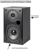 Polk T50 150 Watt Home Theater Floor Standing Tower Speaker (Single) - Premium Sound at a Great Value | Dolby and DTS Surround