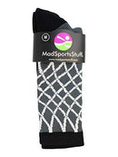 MadSportsStuff Elite Basketball Socks with Net Crew Length - Made in The USA