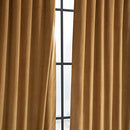 Half Price Drapes VPCH-192018-120 Signature Blackout Velvet Curtain, Burgundy, 50 X 120