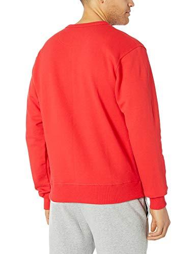 Champion Men's Graphic Powerblend Fleece Crew