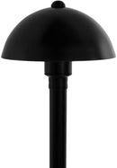 Mushroom 12V Brass Path Light (6" Shade, 25" Tall) by sunduck