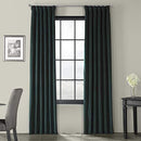 Half Price Drapes VPCH-192018-120 Signature Blackout Velvet Curtain, Burgundy, 50 X 120