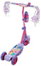 Huffy Disney Princess Preschool Scooter W/Lights, Streamers & A Water Bottle