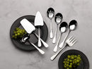 Gourmet Basics by Mikasa 5181046 Kaylee 8-Piece Stainless Steel Hostess Serving Utensil Set