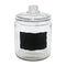 Anchor Hocking Heritage Hill 1/2 Gallon Glass Dry Good Storage Jar with Chalkboard Label