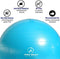 Exercise Ball - Professional Grade Anti-Burst Fitness, Balance Ball for Pilates, Yoga, Birthing, Stability Gym Workout Training and Physical Therapy