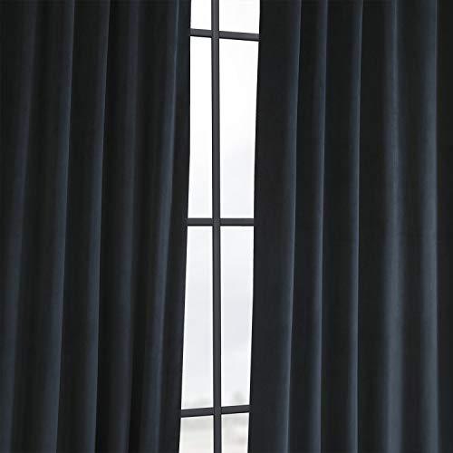 Half Price Drapes VPCH-192018-120 Signature Blackout Velvet Curtain, Burgundy, 50 X 120