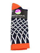 MadSportsStuff Elite Basketball Socks with Net Crew Length - Made in The USA