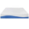 PrimaSleep Wave Gel Infused Memory Foam Mattress, 10'' H, Queen, Blue