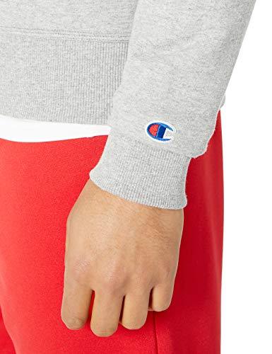 Champion Men's Graphic Powerblend Fleece Crew