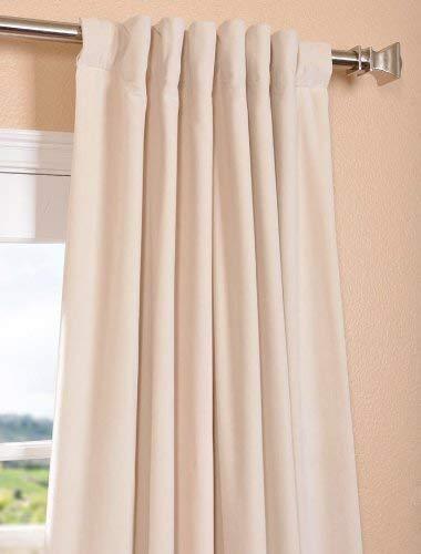 Half Price Drapes VPCH-192018-120 Signature Blackout Velvet Curtain, Burgundy, 50 X 120