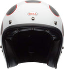 Bell Custom 500 Carbon Open-Face Motorcycle Helmet (Ace Cafe Tonup Black/White, X-Large)