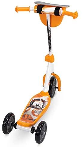 Huffy Kids Preschool Scooter for Boys Disney Pixar Cars & Toy Story, Star Wars, Marvel Spider-Man, 3 Wheel Toy