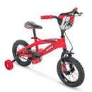 Huffy Kid Bike Moto X, Fast Assembly Quick Connect, 12", Gloss Red