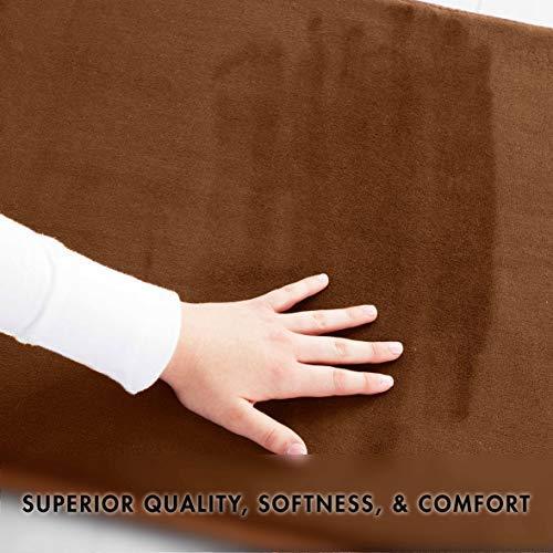 Office Marshal Memory Foam Bath Mat Non Slip Absorbent Super Cozy Velvet Bathroom Rug Carpet (60 inches X 17 inches, Gray)