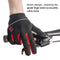 ZOOKKI Cycling Gloves Mountain Bike Gloves Road Racing Bicycle Gloves Light Silicone Gel Pad Riding Gloves Touch Recognition Full Finger Gloves Men/Women Work Gloves