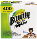 Bounty - Quilted Napkins, 1-Ply, 12.2 x 12, White, 200/Pack, 400/Carton 06356 (DMi CT