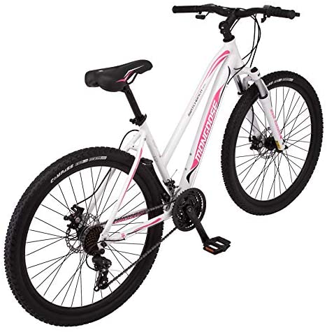 Mongoose Switchback Adult Mountain Bike, 8-21 Speeds, 27.5-Inch Wheels, Aluminum Frame, Disc Brakes, Multiple Colors