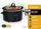 Crockpot Oval Manual Slow Cooker, 8 quart, Stainless Steel (SCV800-S)